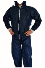 Disposable medi-coverall zonder muts bezoekersoverall maat XL per 50st. - afbeelding 0