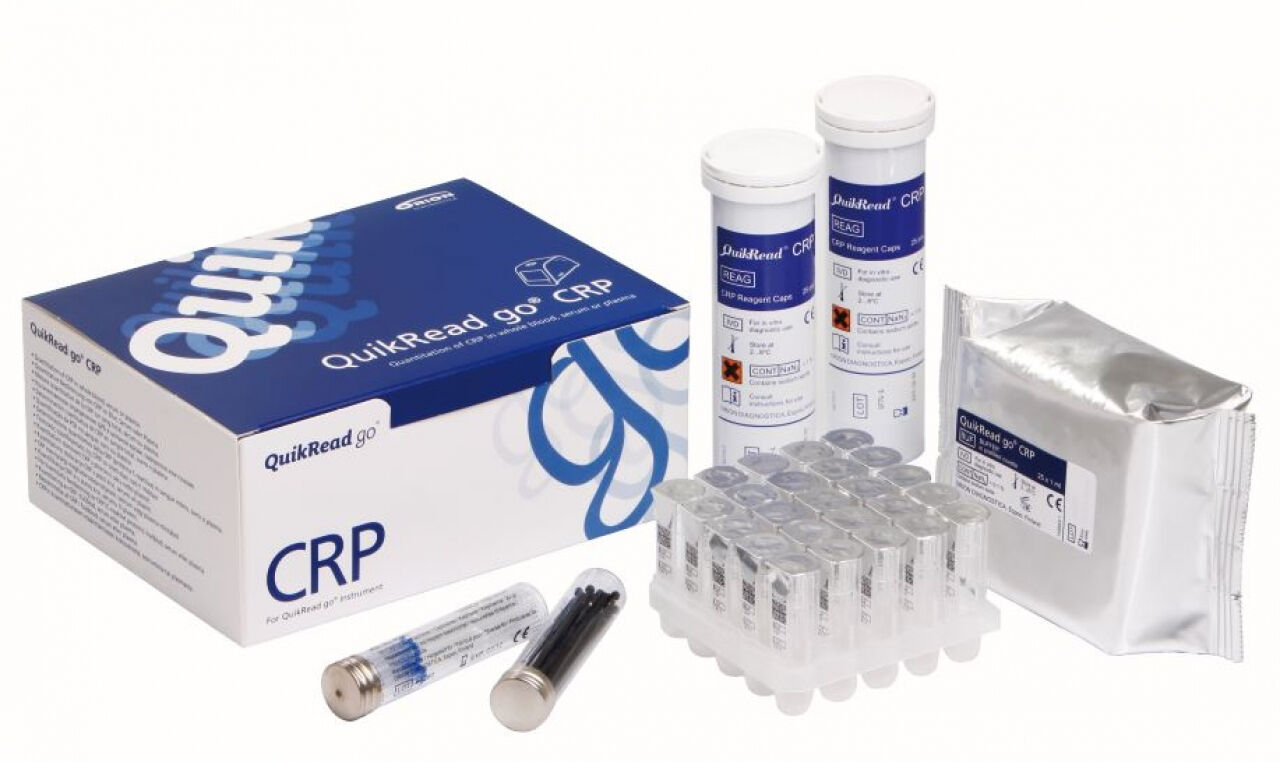 CRP en HB bepaling met quickread go