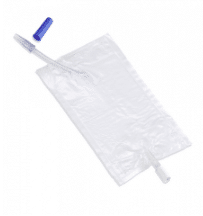 Curion curibag urinebeenzak eendaags 10cm slang 500ml transparant per 25st.