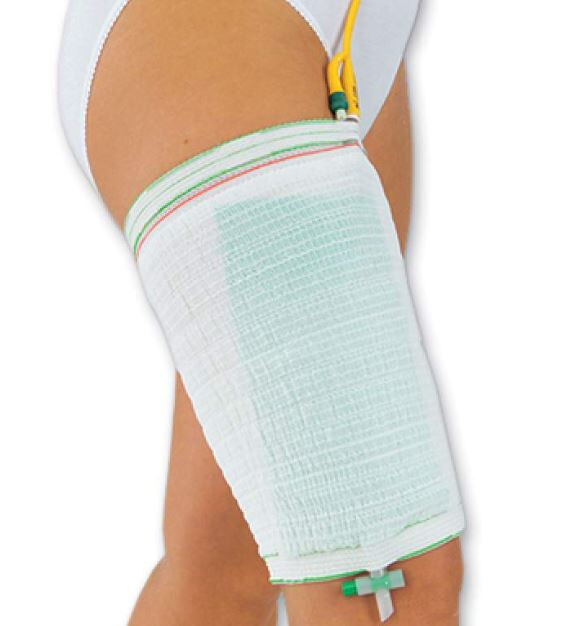 Curion Fixette urinebeenzakhouder Onder- en bovenbeen Medium 45-75CM