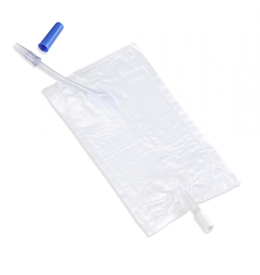 Curion curibag urinebeenzak 45cm slang 500ml per 25st.