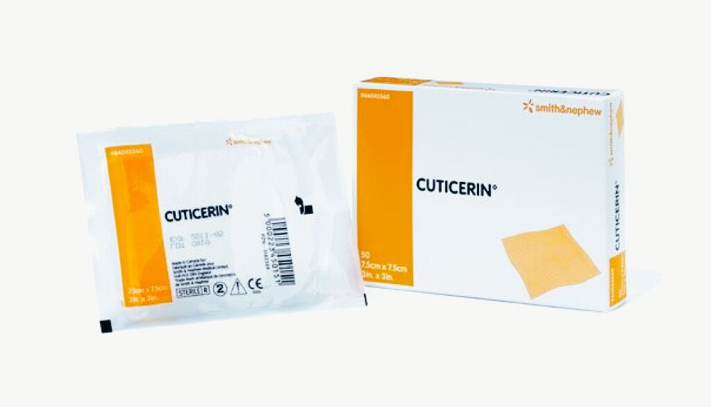 Smith & Nephew Cuticerin zalfkompres wondcontactlaag 10x10cm per 10ST