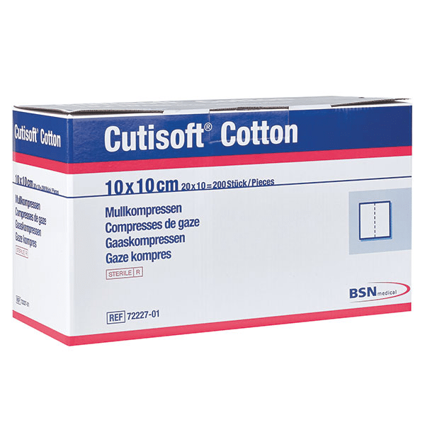 Cutisoft cotton gaas met rontgencontrastdraad