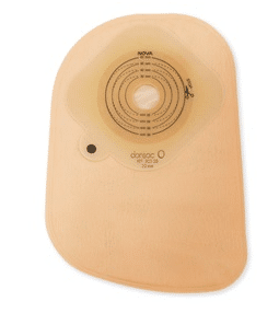 Dansac nova 1 colozak stomamateriaal opening 20-60mm maxi ruitvorm beige 30st