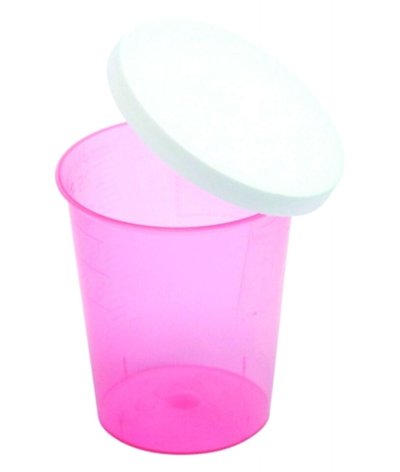 deksel voor medicijnbeker van 30ML per 100st. 4.1mm diameter voor 01350 & 01370 - afbeelding 0