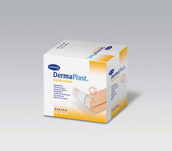 Dermaplast Textile elastic pleister op rol 4cm x 5m per stuk