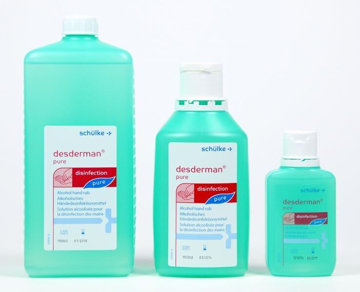 Handalcohol Desderman Pure 500ml per stuk
