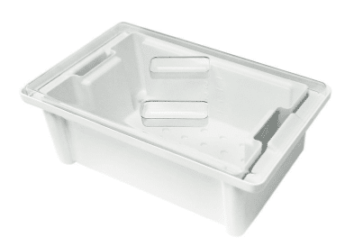 Instrumenten desinfectiebak met zeef 4L 34.3cm lang x 21.3cm breed x11.5cm hoog  - afbeelding 0