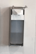 Wandmodel 500ml desinfectiedispenser per stuk