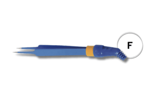 Disposable bipolair pincet prima medical jeweler 0.5mm tip 11.4cm 3m kabel per 10st.