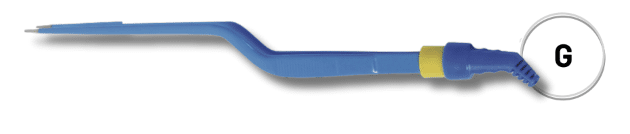 Disposable bipolair pincet prima medical jansen bayonet 1mm tip 16.5cm 3m kabel per 10st.