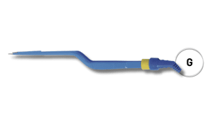 Disposable bipolair pincet prima medical jansen bayonet 1mm tip 16.5cm 3m kabel per 10st.