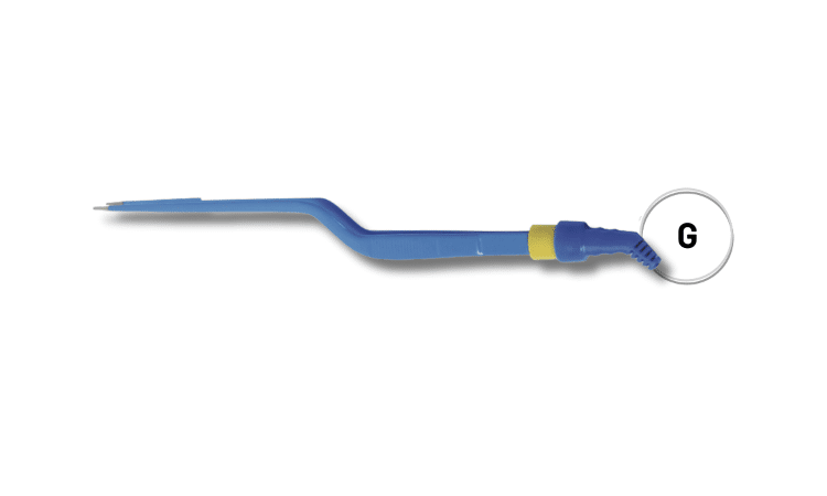 Disposable bipolair pincet prima medical jansen bayonet 1mm tip 16.5cm 3m kabel per 10st. - afbeelding 1
