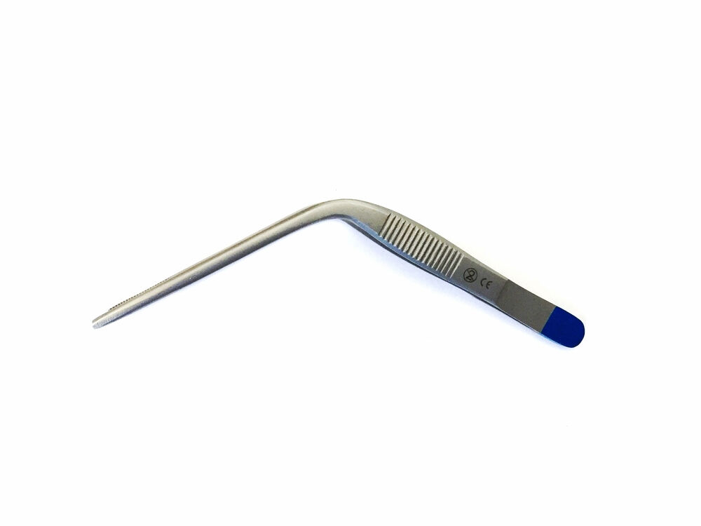 Liber disposable kniepincet Troltsch gehoekt 10cm per 100st.