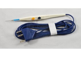 Elektrochirurgiepotlood FIAB 50st. diathermiepen met monopolaire naaldelektrode 3m 3-polige stekker kabel