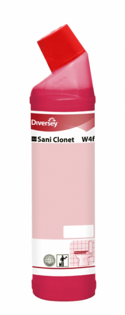 Diversey Taski Sanitair toiletreiniger en ontkalker sani clonet zuur 750ml per 6 flacons