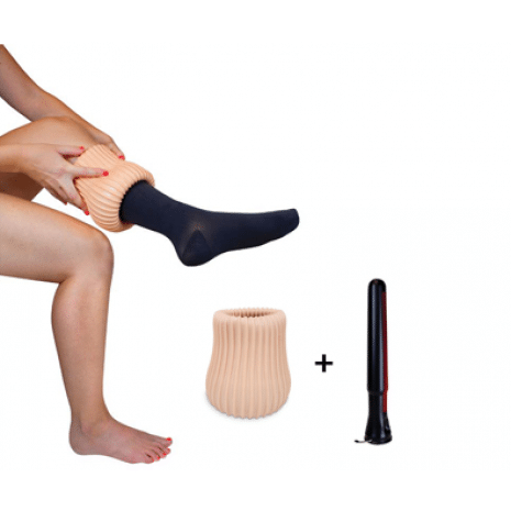 Doff N Donner steunkous aantrekhulp cuff rol