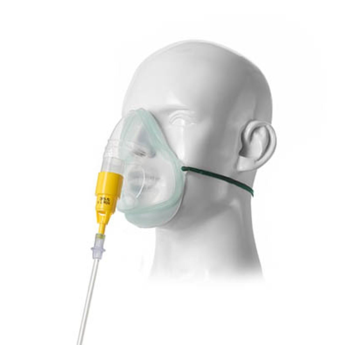 Intersurgical Capnoleiding Sentri EcoLite ETCO₂ masker voor volwassenen, inclusief monitorlijn voor capnografie, filter en een zuurstofslang van 2,1M - afbeelding 0