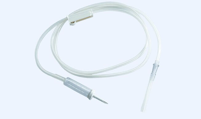 Dispo irrigatie set single 300cm steriel met open-dicht kraan luerlock