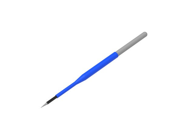 Medstar Diathermienaald Electrode Non stick70 mm Teflon coated tip -PS07 per 10st. - afbeelding 0