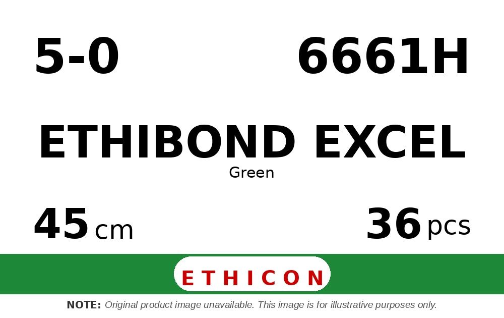 Ethibond 6661H hechtdraad - FS-2 Reverse cutting 5-0 - 3/8 Circle