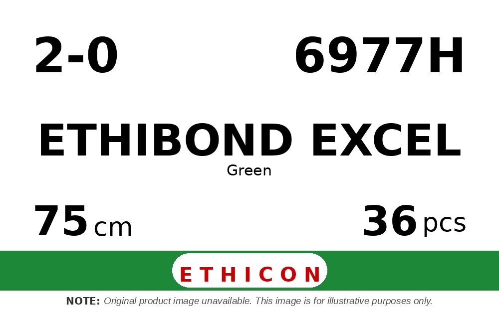Ethibond 6977H hechtdraad - V-7 Tapercut 2-0 - 1/2 Circle