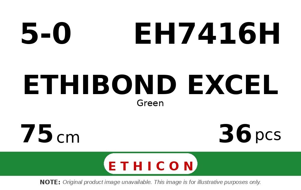 Ethibond EH7416H hechtdraad - TF Taperpoint 5-0 - 1/2 Circle