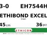 Ethibond EH7544H hechtdraad - J-1 Reverse cutting 3-0 - 1/2 Circle