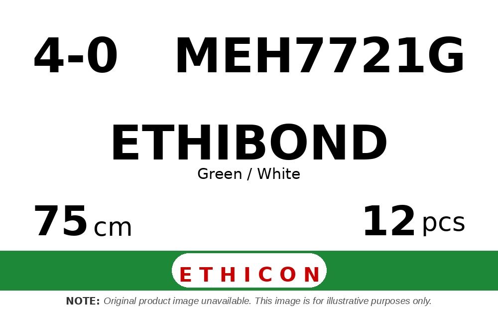 Ethibond MEH7721G hechtdraad - V-5 Tapercut 4-0 - 1/2 Circle