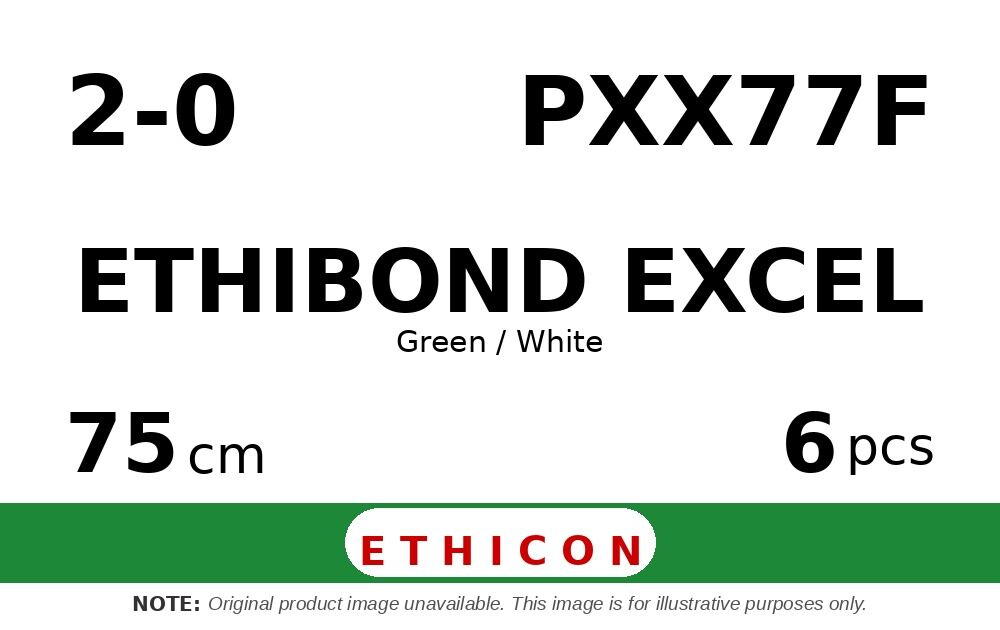 Ethibond PXX77F hechtdraad - V-7 Tapercut 2-0 - 1/2 Circle