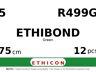 Ethibond R499G hechtdraad - LR Reverse cutting 5 - 3/8 Circle