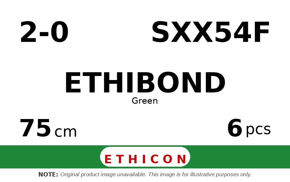 Ethibond SXX54F hechtdraad - V-5 Tapercut 2-0 - 1/2 Circle