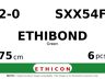 Ethibond SXX54F hechtdraad - V-5 Tapercut 2-0 - 1/2 Circle