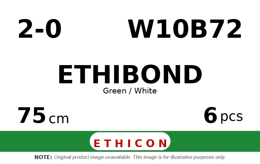Ethibond W10B72 hechtdraad - V-7 Tapercut 2-0 - 1/2 Circle