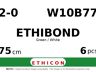 Ethibond W10B77 hechtdraad - V-7 Tapercut 2-0 - 1/2 Circle