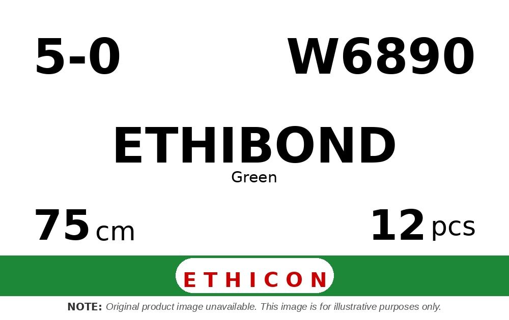 Ethibond W6890 hechtdraad - C-1 Taperpoint 5-0 - 3/8 Circle