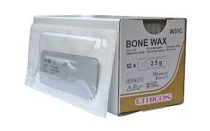 Ethicon Bonewax W31C 2.5 gram per 12st. verpakt