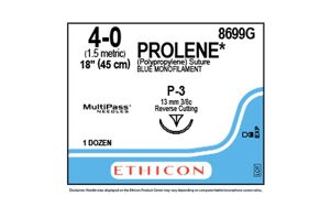 Ethicon Prolene Hechtdraad 8699H-4-0-P3-45cm-36st