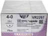 Vicryl Rapide hechtdraad VR2297 4-0 FS2 naald 75cm lang ongekleurd per 36st.