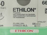 Ethilon hechtdraad 5-0 661H met FS-2 naald 45 cm draad per 36st.