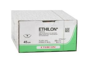 Ethilon hechtdraad 3-0 met FS-1 naald 75cm lang 669H per 36st.