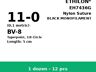 Ethilon EH7436G hechtdraad - BV-8 11-0 - 5cm - | per 12 st. |
