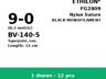 Ethilon FG2809 hechtdraad - BV-140-5 9-0 - 13cm - | per 12 st. |