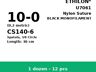 Ethilon U7061 hechtdraad - CS140-6 10-0 - 30cm - | per 12 st. |