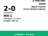 Ethilon W568 hechtdraad - MH-1 2-0 - 100cm - | per 12 st. |