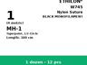 Ethilon W745 hechtdraad - MH-1 1 - 100cm - | per 12 st. |