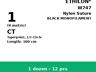 Ethilon W747 hechtdraad - CT 1 - 100cm - | per 12 st. |