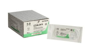 Ethilon hechtdraad 5-0 FS-3 naald EH7823H per 36st.