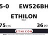 Ethilon EW526BH hechtdraad - PC-3 PRIME 5-0 - 75cm - | per 36 st. |