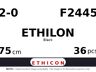 Ethilon F2445 hechtdraad - KS 2-0 - 75cm - | per 36 st. |